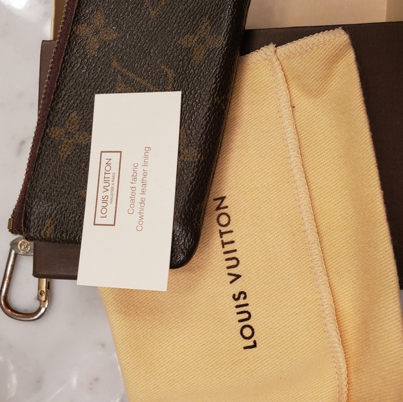 Louis Vuitton Accessories - Louis Vuitton Monogram Coin Purse Key Chain